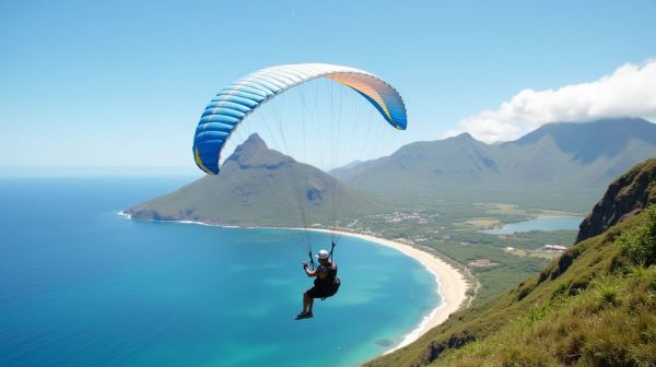 Caractéristiques et sensations du parapente à l'île de la Réunion