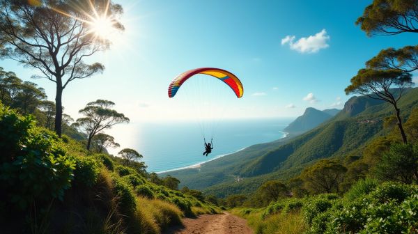 Caractéristiques et sensations du parapente à l'île de la Réunion