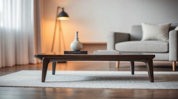 Sélection des tables basses design pour un intérieur tendance